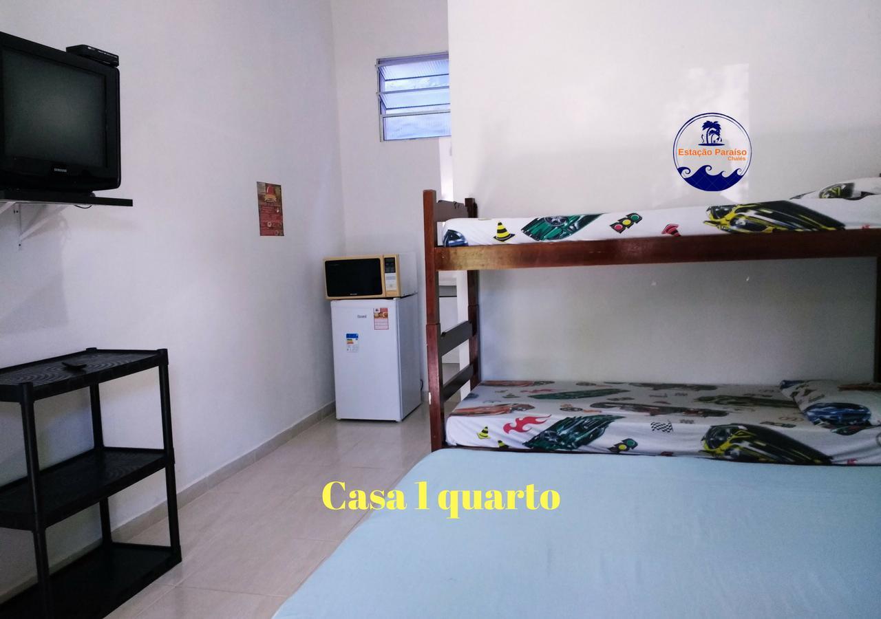 Estacao Paraiso Chale Бертиога Экстерьер фото